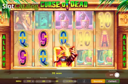 Οθόνη5. Curse of Dead Κουλοχέρης