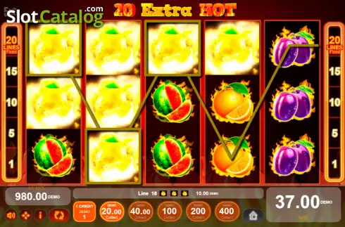 Οθόνη3. 20 Extra Hot Κουλοχέρης 