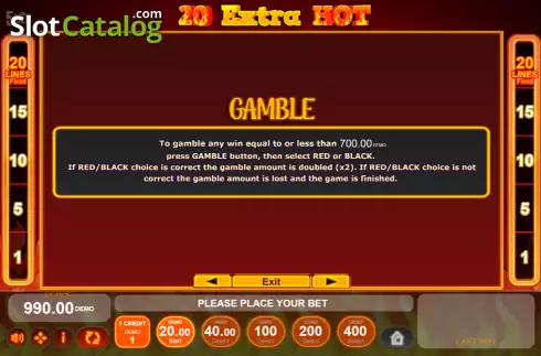 Οθόνη7. 20 Extra Hot Κουλοχέρης 