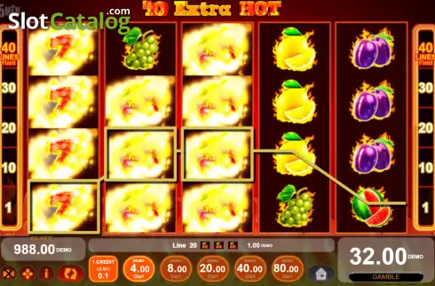 Οθόνη3. 40 Extra Hot Κουλοχέρης