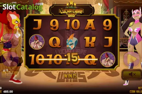 Οθόνη3. Lucha Libre Wins Κουλοχέρης