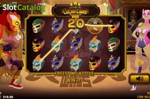 Οθόνη5. Lucha Libre Wins Κουλοχέρης