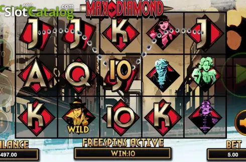 Οθόνη5. Max Diamond Κουλοχέρης