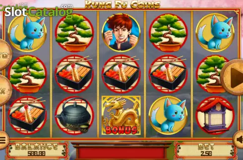 Οθόνη2. Kung Fu Coins Κουλοχέρης