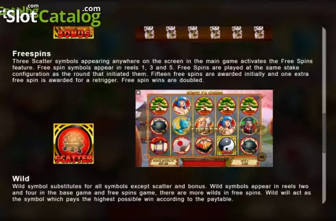 Οθόνη8. Kung Fu Coins Κουλοχέρης