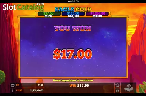 Οθόνη7. Eagle Gold (Flipluck) Κουλοχέρης