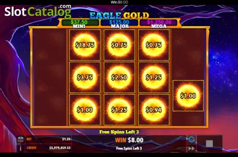 Οθόνη8. Eagle Gold (Flipluck) Κουλοχέρης