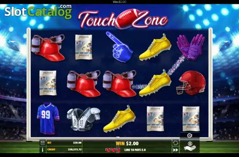 Οθόνη3. Touch Zone Κουλοχέρης