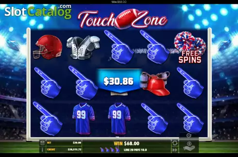 Οθόνη4. Touch Zone Κουλοχέρης
