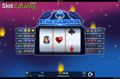 Οθόνη2. Star Diamonds Κουλοχέρης 