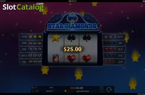 Οθόνη6. Star Diamonds Κουλοχέρης 