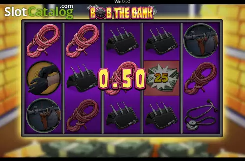 Οθόνη5. Rob The Bank (Flipluck) Κουλοχέρης 