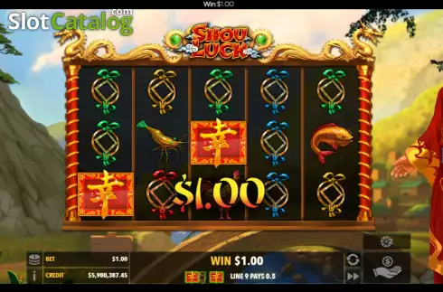 Οθόνη3. Shou Luck Κουλοχέρης