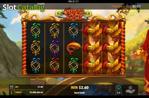 Οθόνη7. Shou Luck Κουλοχέρης