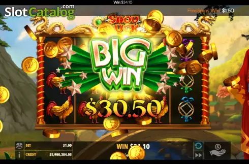 Οθόνη8. Shou Luck Κουλοχέρης