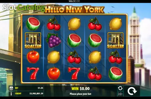 Οθόνη2. Hello New York Κουλοχέρης