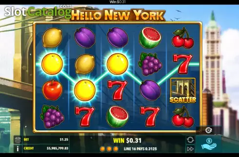 Οθόνη3. Hello New York Κουλοχέρης