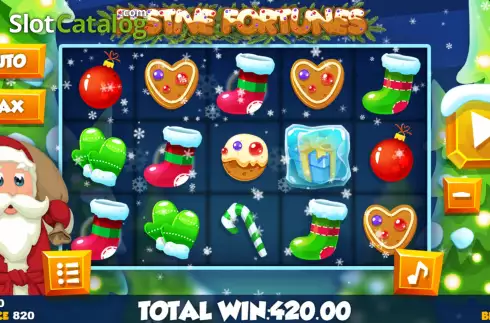 Οθόνη4. Festive Fortunes Κουλοχέρης