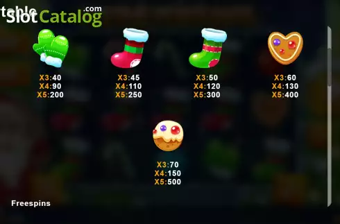 Οθόνη6. Festive Fortunes Κουλοχέρης