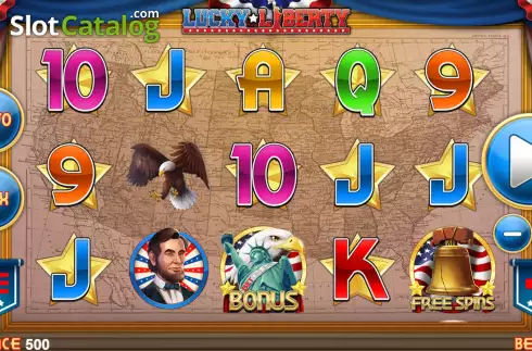 Οθόνη2. Lucky Liberty Κουλοχέρης