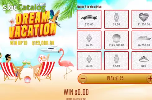 Οθόνη4. Dream Vacation Κουλοχέρης