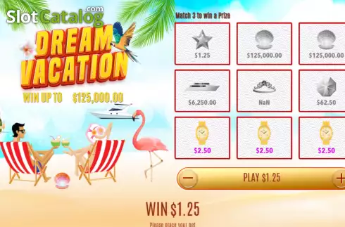 Οθόνη6. Dream Vacation Κουλοχέρης