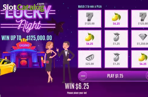 Οθόνη7. Lucky Night Κουλοχέρης