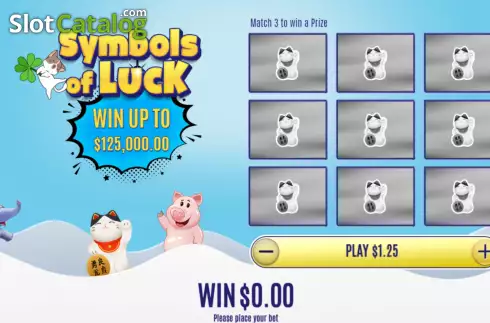 Οθόνη3. Symbols of Luck Κουλοχέρης 