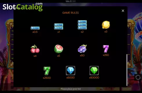 Οθόνη9. Emerald Fantasy Scratch Card Κουλοχέρης
