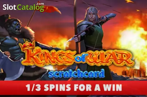Kings of War Scratch Card Λογότυπο Kings of War Scratch Card Λογότυπο