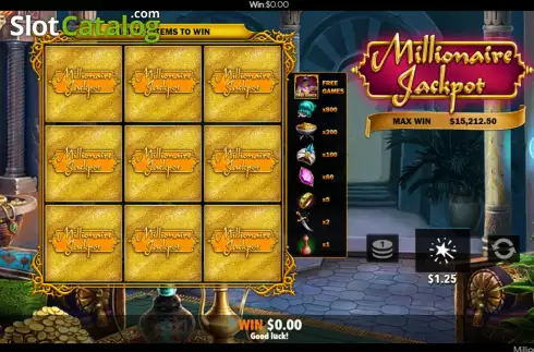 Οθόνη5. Millionaire Jackpot Κουλοχέρης