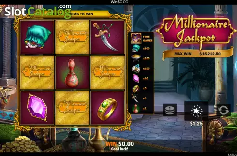 Οθόνη6. Millionaire Jackpot Κουλοχέρης