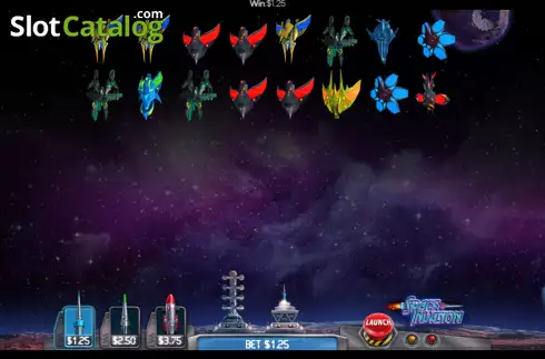 Οθόνη2. Space Invasion (Flipluck) Κουλοχέρης