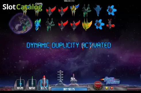 Οθόνη4. Space Invasion (Flipluck) Κουλοχέρης