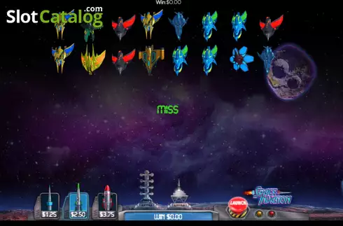 Οθόνη5. Space Invasion (Flipluck) Κουλοχέρης