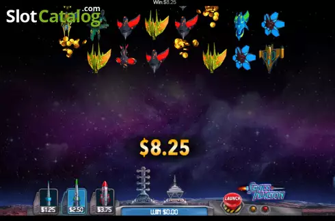 Οθόνη7. Space Invasion (Flipluck) Κουλοχέρης