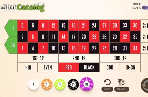 Οθόνη2. American Roulette (Flipluck) Κουλοχέρης