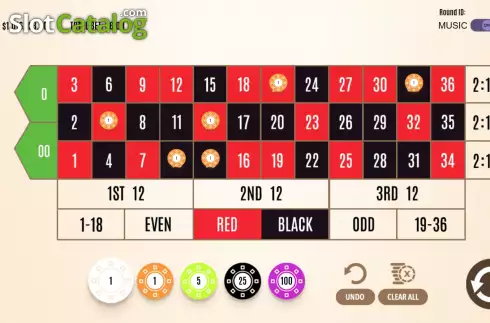Οθόνη3. American Roulette (Flipluck) Κουλοχέρης