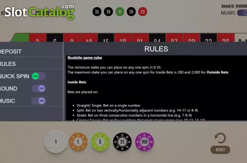 Οθόνη7. American Roulette (Flipluck) Κουλοχέρης