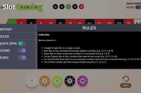 Οθόνη8. American Roulette (Flipluck) Κουλοχέρης