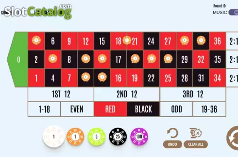 Οθόνη3. European Roulette (Flipluck) Κουλοχέρης 