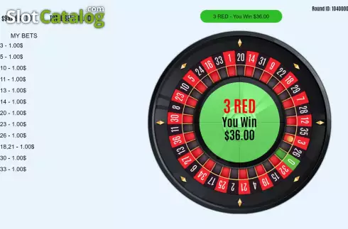 Οθόνη6. European Roulette (Flipluck) Κουλοχέρης 