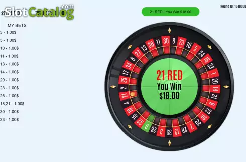 Οθόνη7. European Roulette (Flipluck) Κουλοχέρης 