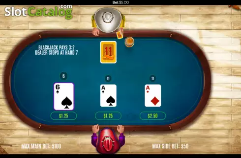 Οθόνη5. Blackjack 11 Κουλοχέρης