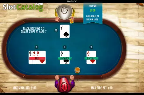 Οθόνη6. Blackjack 11 Κουλοχέρης