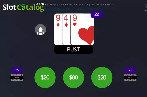 Οθόνη5. 5 Handed Vegas Blackjack Κουλοχέρης
