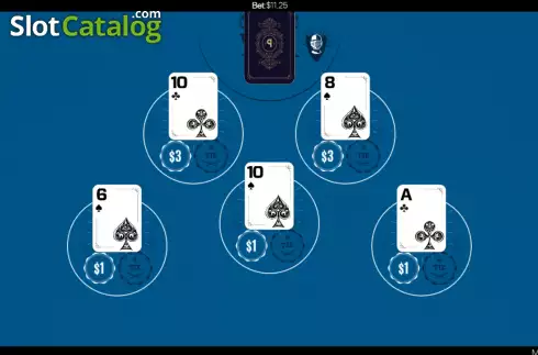 Οθόνη4. Multihand Casino War Κουλοχέρης