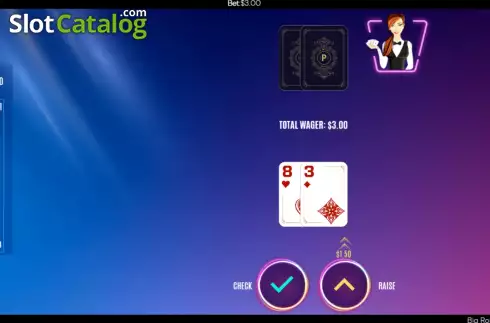 Οθόνη6. Big Rollover Poker Hold'em Κουλοχέρης