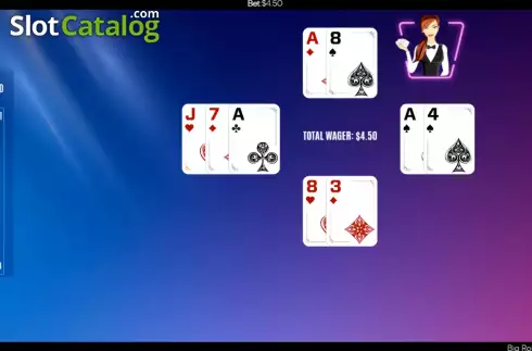Οθόνη7. Big Rollover Poker Hold'em Κουλοχέρης