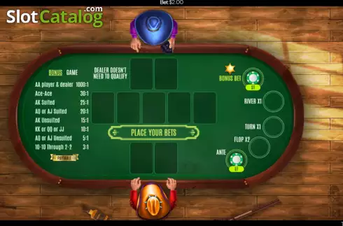 Οθόνη4. Bonus Poker (Flipluck) Κουλοχέρης